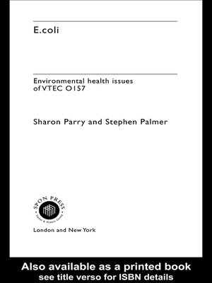 cover image of E.coli
